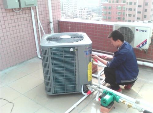 关于空气能热泵温度的设定